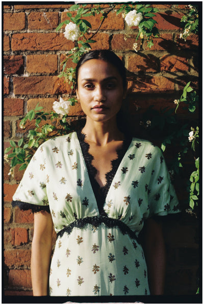 Cleo Dress Pear Orchard