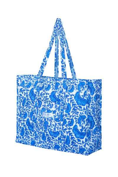 Floral Sea Tote Carry Bag