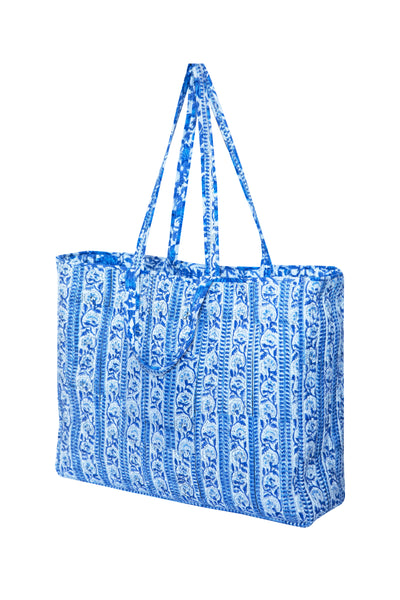 Floral Sea Tote Carry Bag