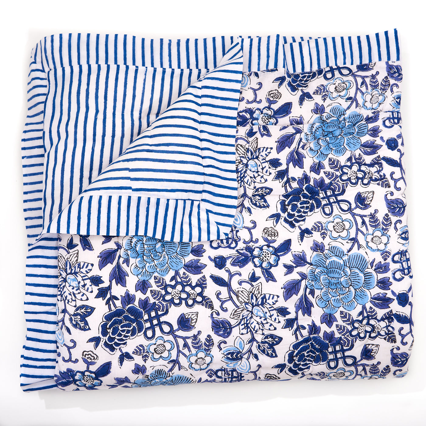 Royal Azure Baby Quilt