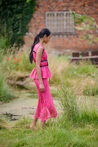 Penny Skirt Fuchsia Bloom