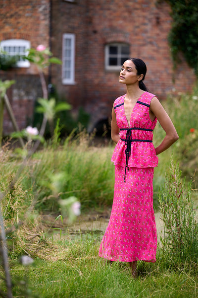Penny Skirt Fuchsia Bloom