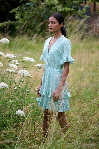 Eliza Mini Dress Mint