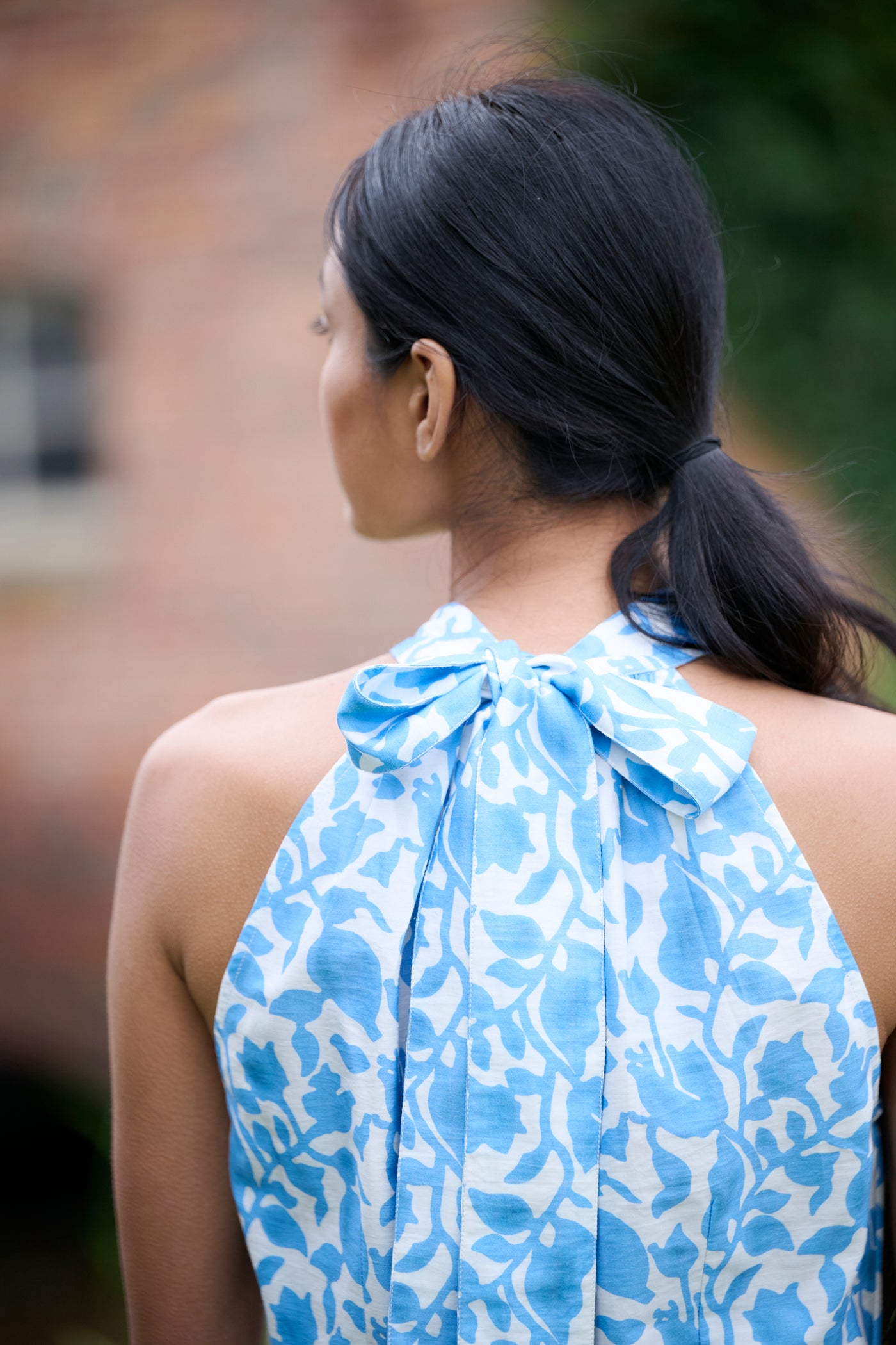 Elle Dress Sky Blue Petals
