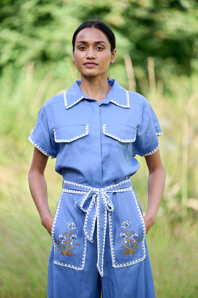 Jami Jumpsuit French Cornflower