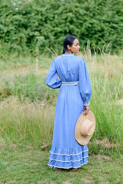 Marina Dress French Cornflower