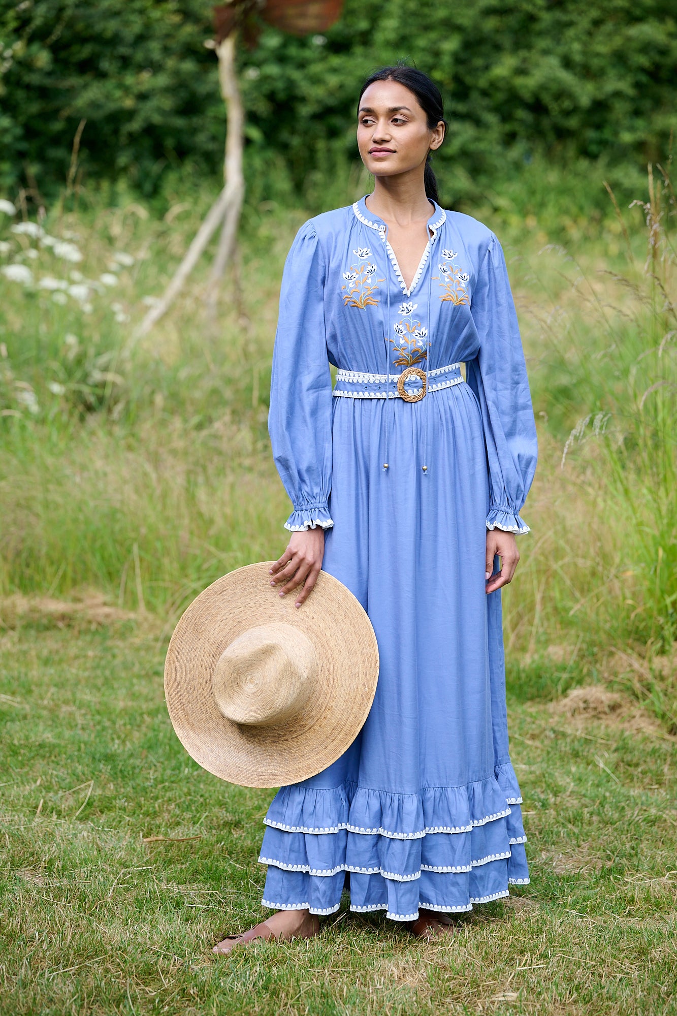 Marina Dress French Cornflower