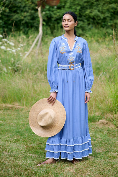 Marina Dress French Cornflower