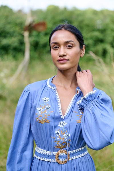Marina Dress French Cornflower