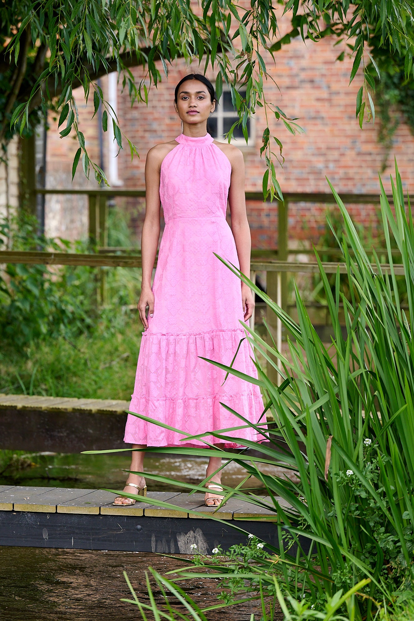 Elle Dress Bubblegum Pink