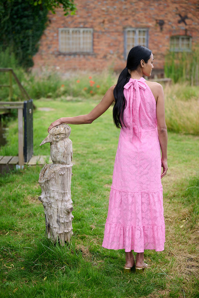 Elle Dress Bubblegum Pink