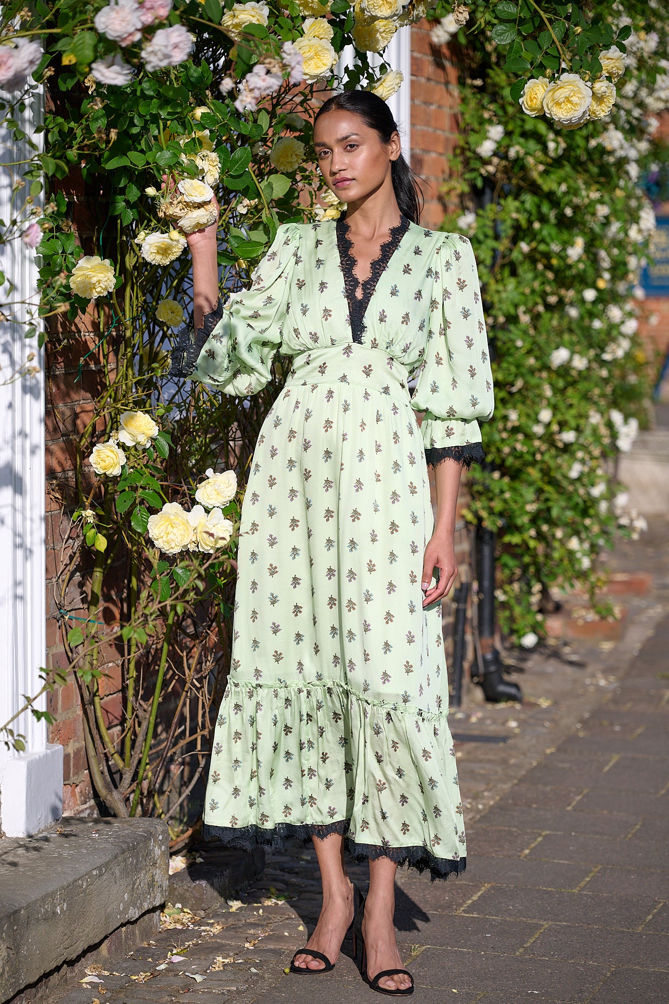 Sophia Dress Pear Orchard