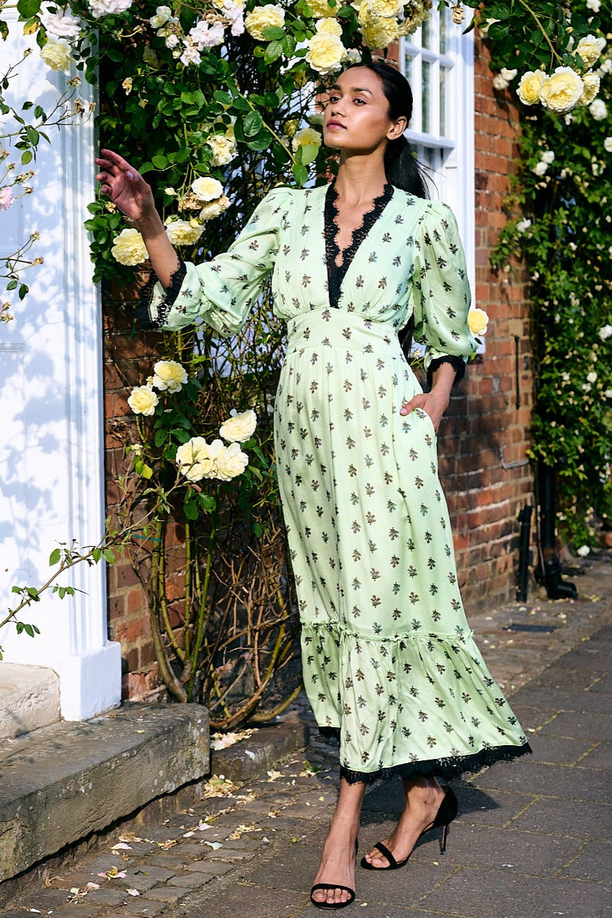 Sophia Dress Pear Orchard