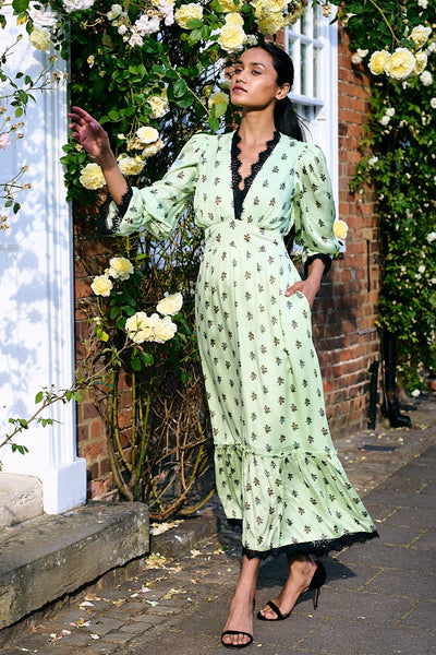 Sophia Dress Pear Orchard