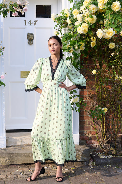 Sophia Dress Pear Orchard