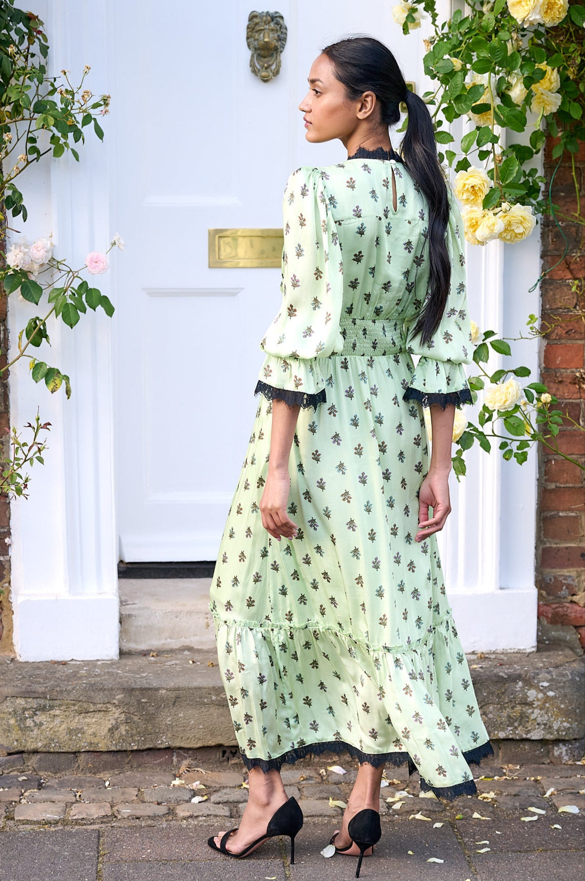 Sophia Dress Pear Orchard