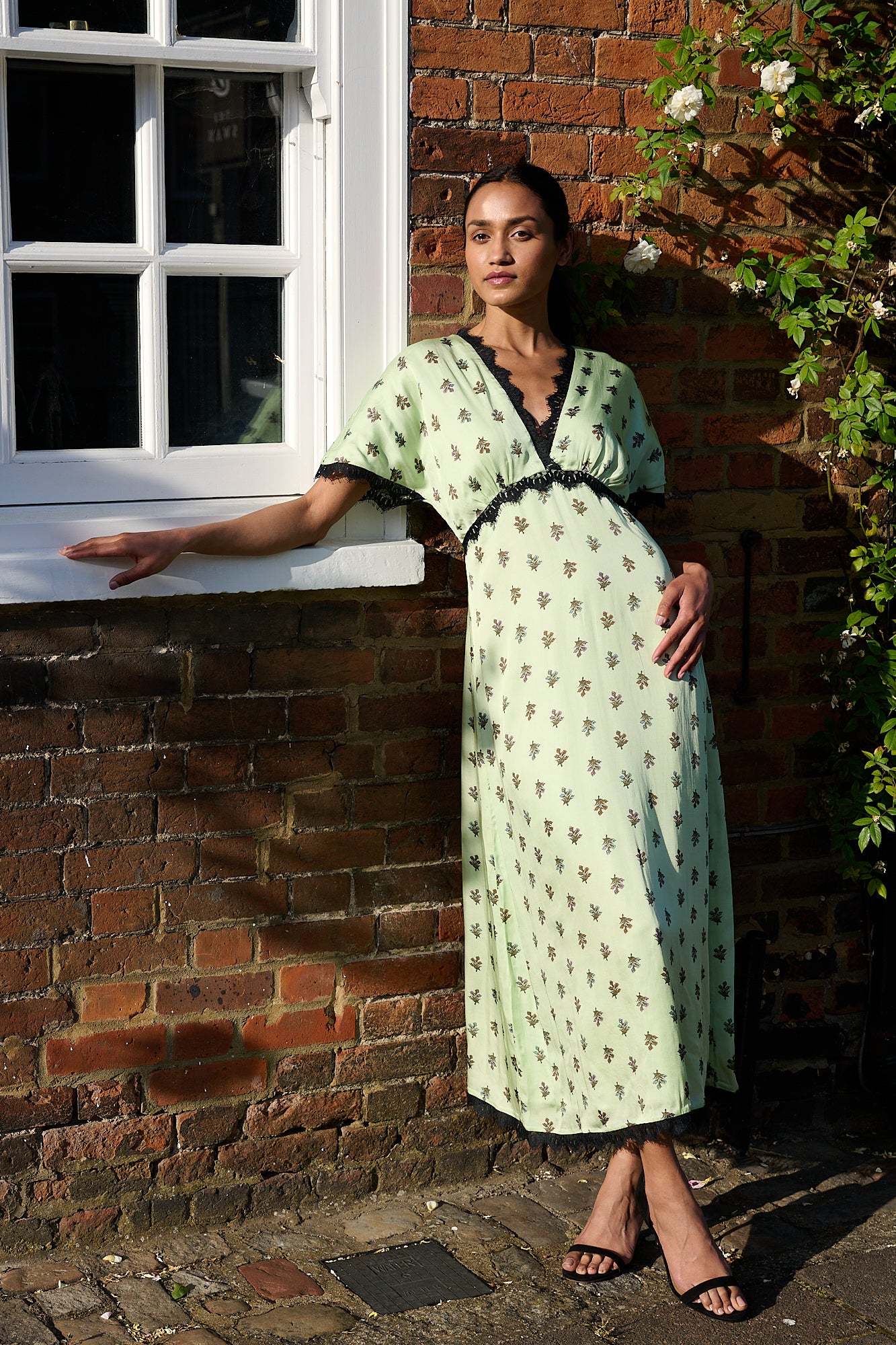 Cleo Dress Pear Orchard