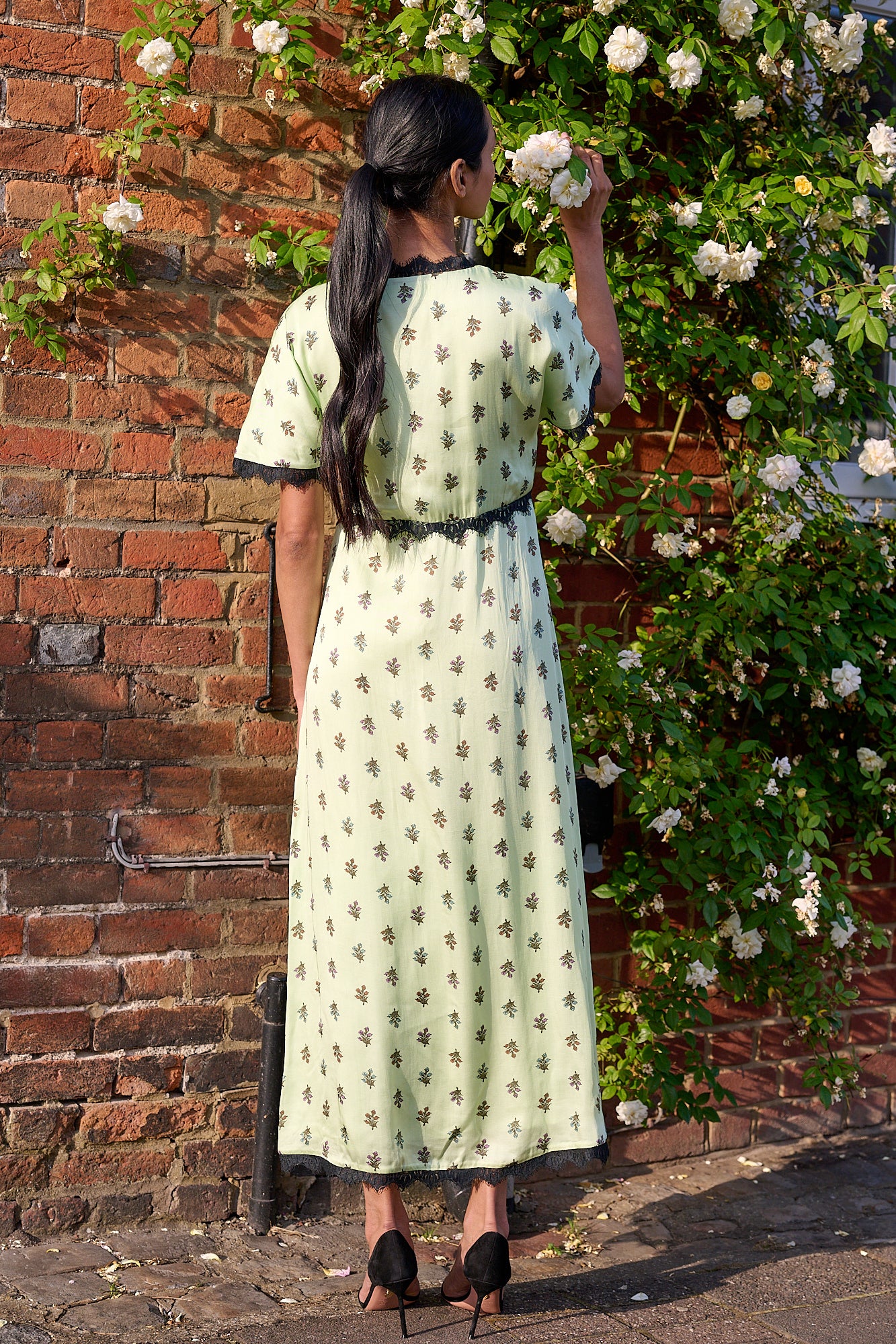 Cleo Dress Pear Orchard