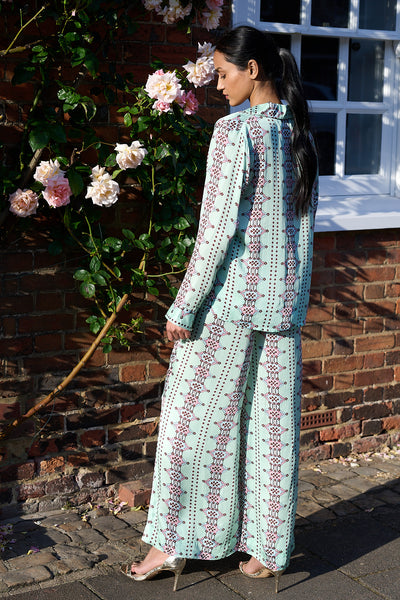 Effie Trousers Aztec Minty