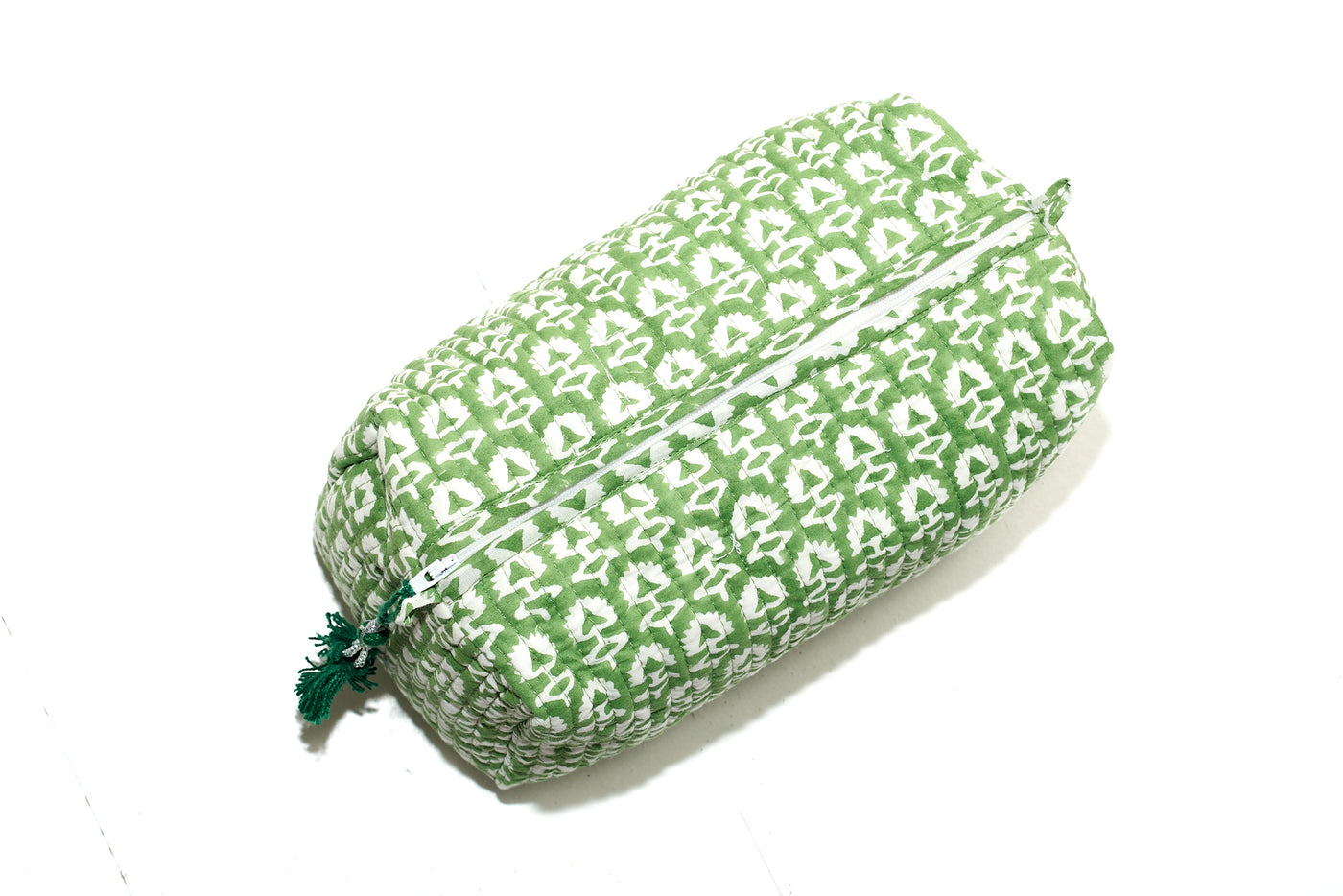 Fern Green Cosmetic Bag