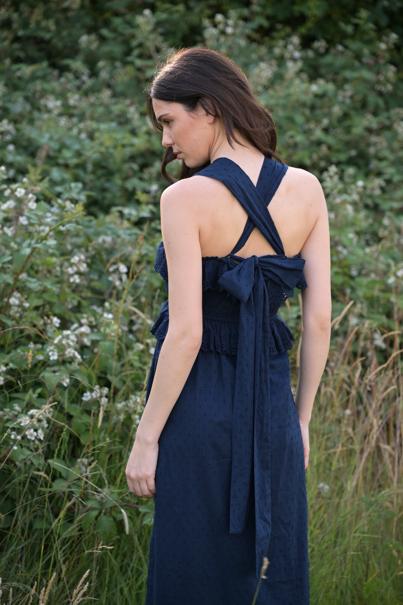 Ally Dress Navy