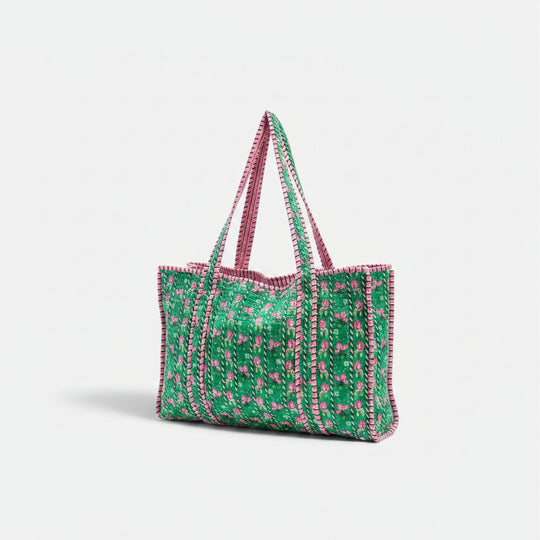 Quilted Tote Bag