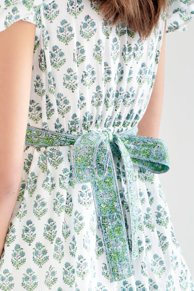 Gracie Dress in Garden Fern