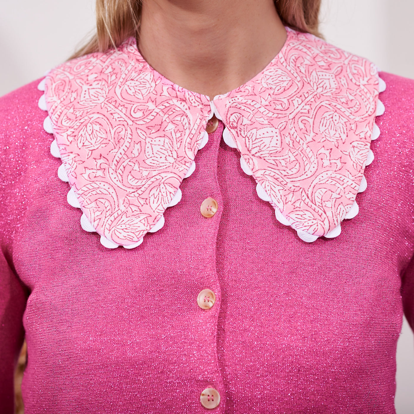 Chelsea Collar in Blush Floral