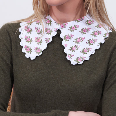Chelsea Collar in Floral Blush Motif