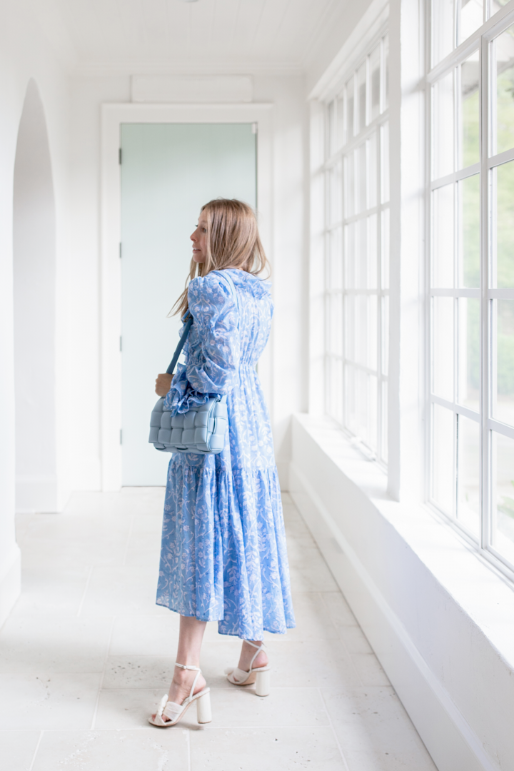 Emily Dress In Powder Blue